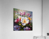 Colorful Floral Art 23 Acrylic Print