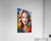 Colorful Abstract Portrait 85 Acrylic Print