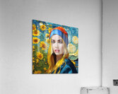 Colorful Abstract Portrait 75 Acrylic Print