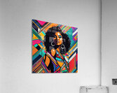 Colorful Abstract Portrait 4 Acrylic Print