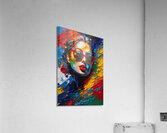Colorful Abstract Portrait 67 Acrylic Print