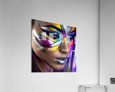 The World of Face Art 26 Acrylic Print