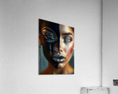 Dual Tone Face 4 Acrylic Print