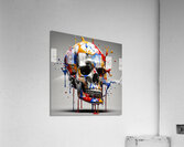 Artistic Skeleton 2 Acrylic Print