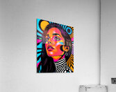 Bold and Colorful 40 Acrylic Print