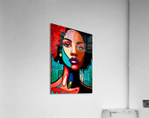 Vibrant Woman Acrylic Print
