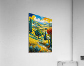 Tuscan Hills Acrylic Print