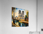 Parisian Cathedral Acrylic Print