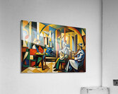 Fragmented Conversations Acrylic Print
