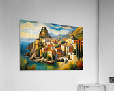 Sun-Kissed Cliffs Acrylic Print
