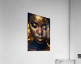 Gold and black 26 Acrylic Print
