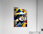 Sunny Lady in a Stylish Hat 5 Acrylic Print