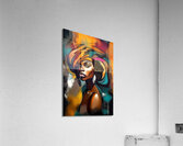 African Lady 40 Acrylic Print