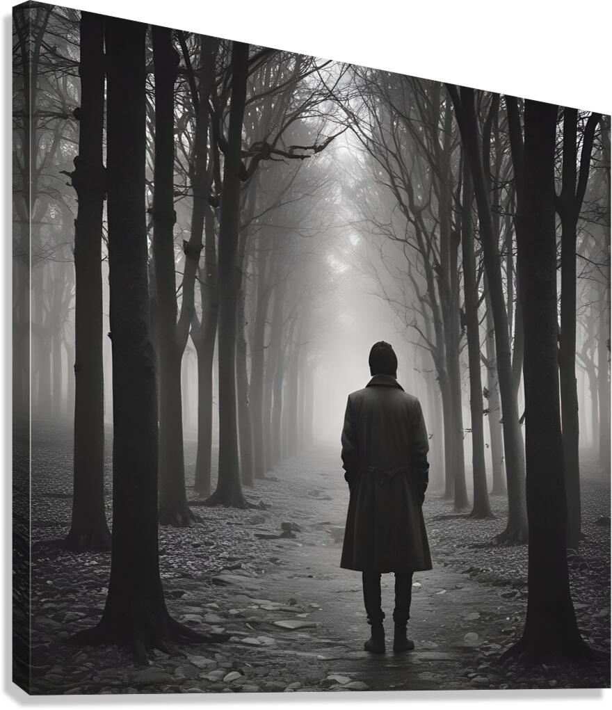 The One Alone 5 Canvas Print