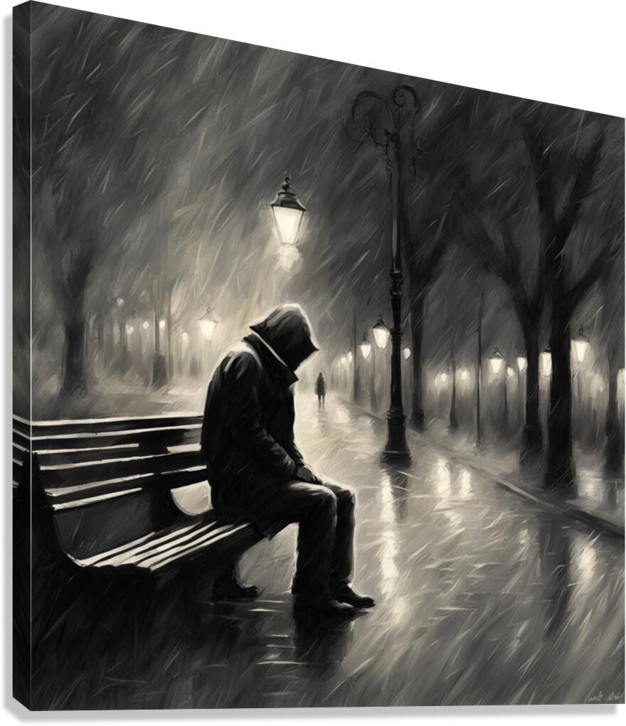 The One Alone 8 Canvas Print