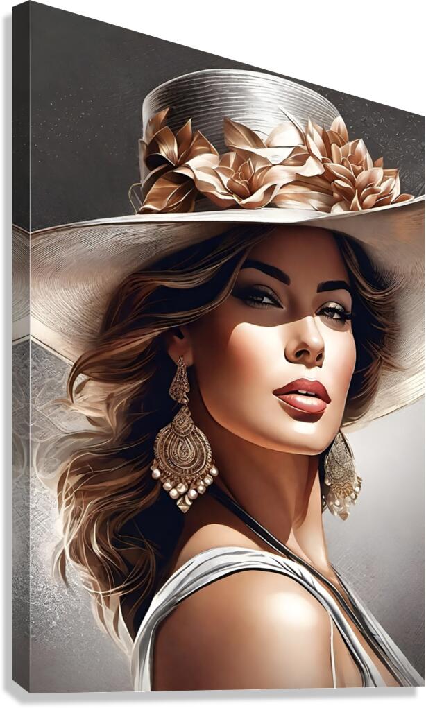 Stylish and Chic 12 Canvas Print