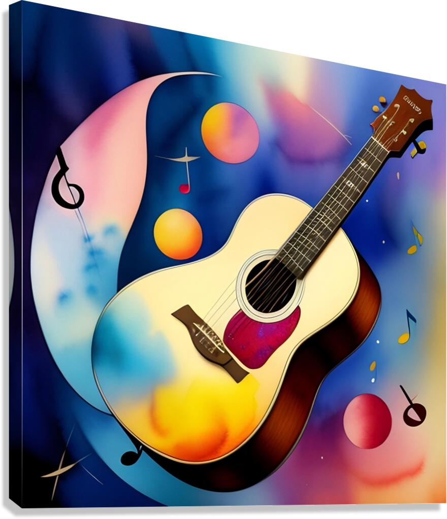 Musical Mosaic 13 Canvas Print