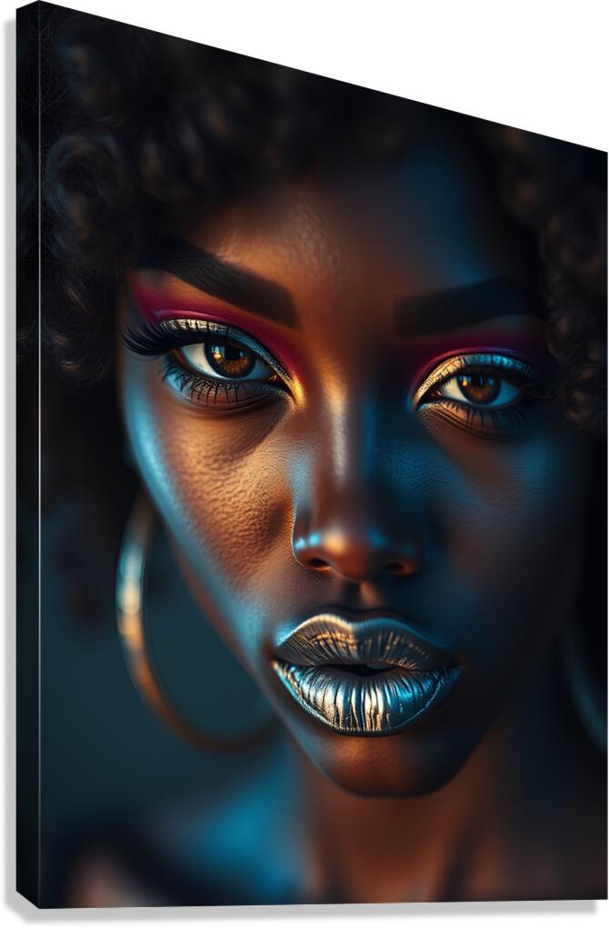 Shimmering Beauty 8 Canvas Print