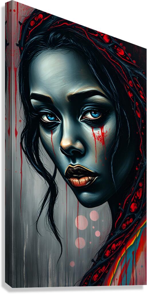 Haunted Beauty4 Canvas Print
