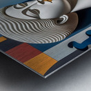 The Portrait of the Mind 10 Metal print