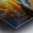 Golden Hour on the Shore 2 Metal print