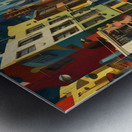 A Musical Cityscape 15 Metal print