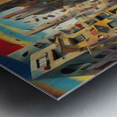 A Musical Cityscape 31 Metal print