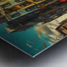 A Musical Cityscape 16 Metal print