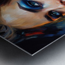 Painted Portrait 10 Metal print