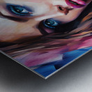 Painted Portrait 32 Metal print