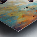 Rhythmic expression 28 Metal print