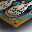 Rhythmic expression 6 Metal print