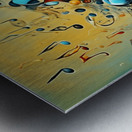 Rhythmic expression 65 Metal print