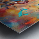 Rhythmic expression 136 Metal print