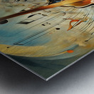 Rhythmic expression 79 Metal print