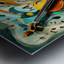 Rhythmic expression 89 Metal print