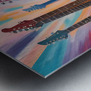 Rainbow Guitars Metal print