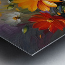 Colorful Floral Art 25 Metal print