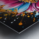 Colorful Floral Art 35 Metal print