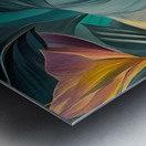 Colorful Floral Art 12 Metal print