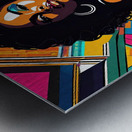 Colorful Abstract Portrait 4 Metal print