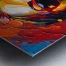 Colorful Abstract Portrait 67 Metal print