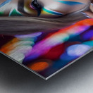 The World of Face Art 75 Metal print