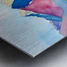 Watercolor Landscape 3 Metal print