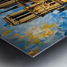 Notre Dame Mosaic Metal print