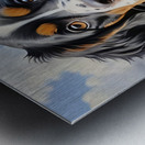 Dog portrait 3 Metal print