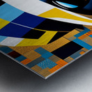 Sunny Lady in a Stylish Hat 5 Metal print