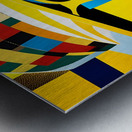 Sunny Lady in a Stylish Hat 6 Metal print