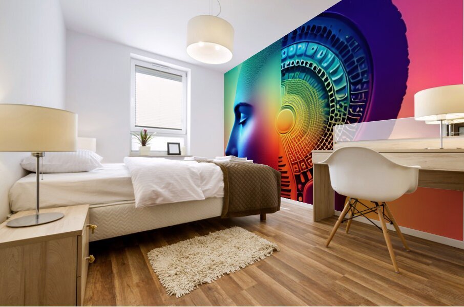 The Art of the Mind 102 Mural print