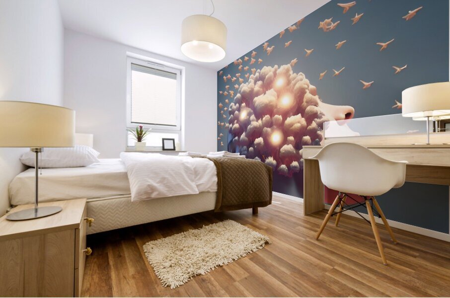 The Art of the Mind 90 Mural print